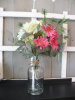 silk flower arrangement
