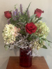 Farmhouse pail roses 